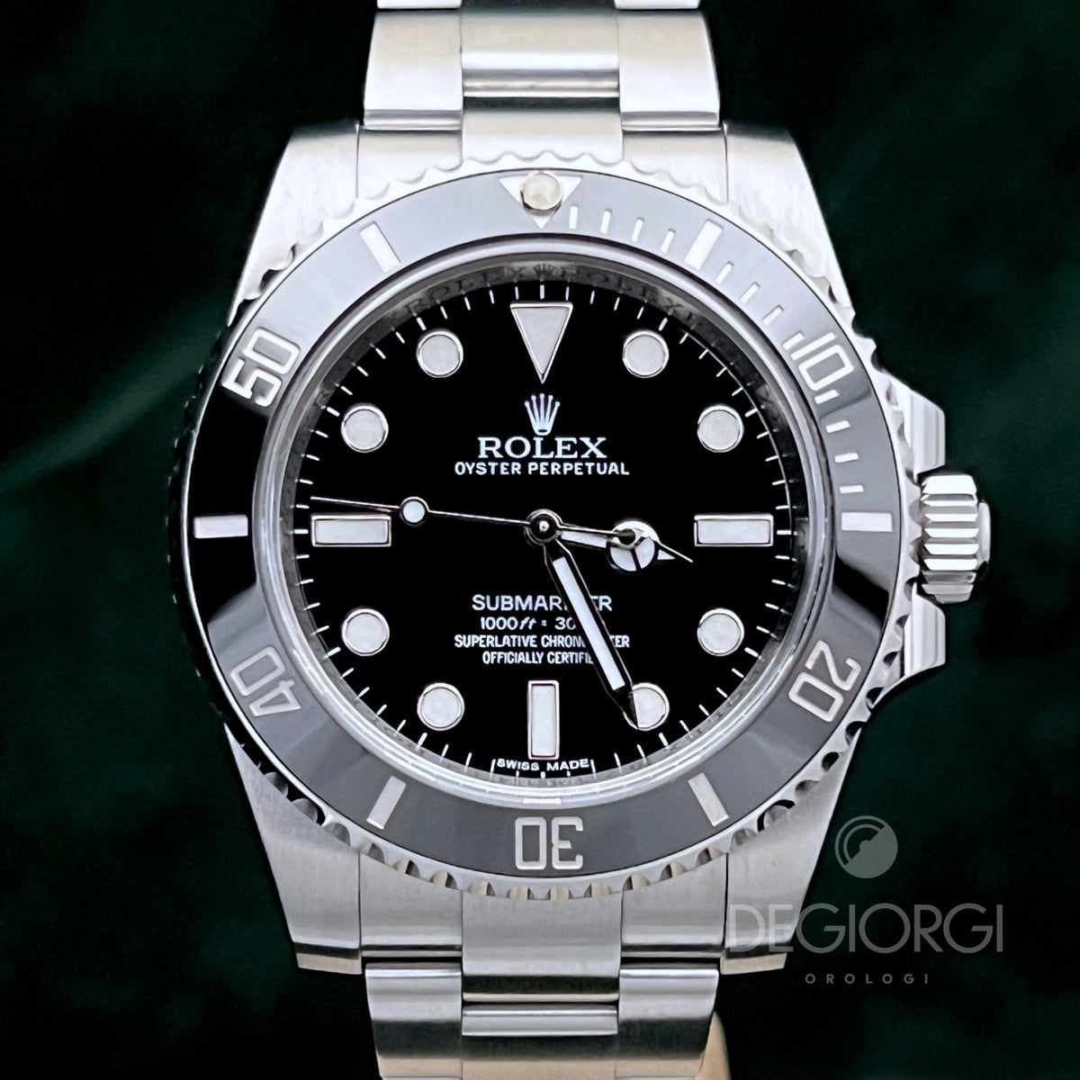 Rolex Submariner 114060 Ceramica 2014