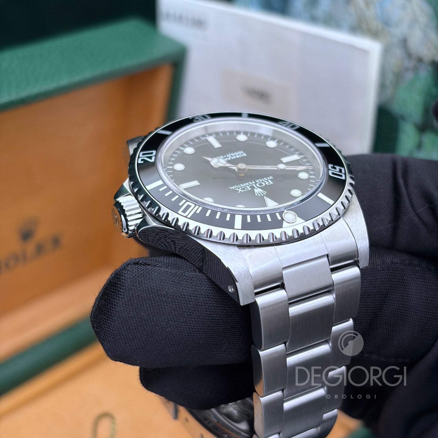 Rolex Submariner 14060 Oyster 40 mm Acciaio Swiss Only