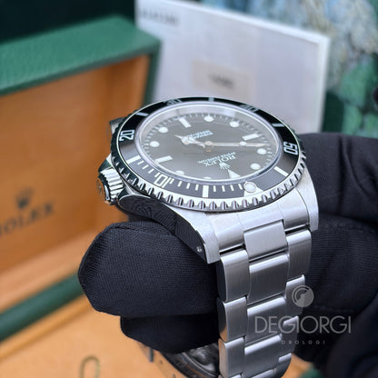 Rolex Submariner 14060 Oyster 40 mm Acciaio Swiss Only
