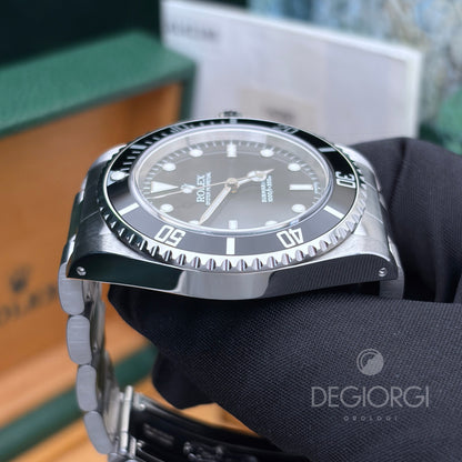 Rolex Submariner 14060 Oyster 40 mm Acciaio Swiss Only