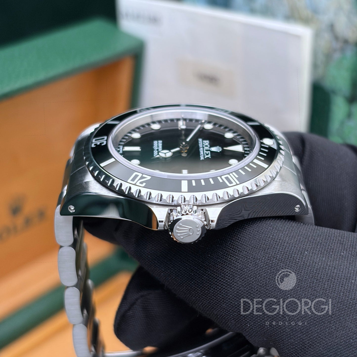 Rolex Submariner 14060 Oyster 40 mm Acciaio Swiss Only