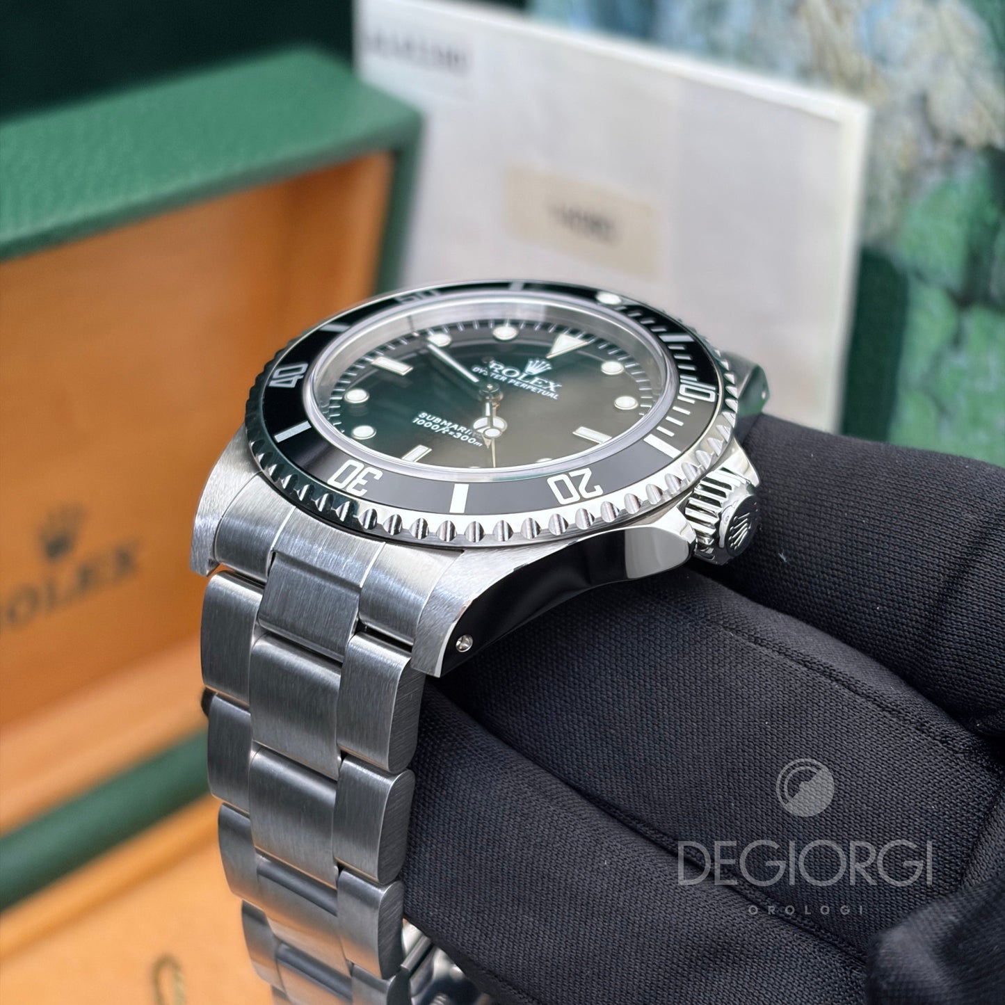 Rolex Submariner 14060 Oyster 40 mm Acciaio Swiss Only