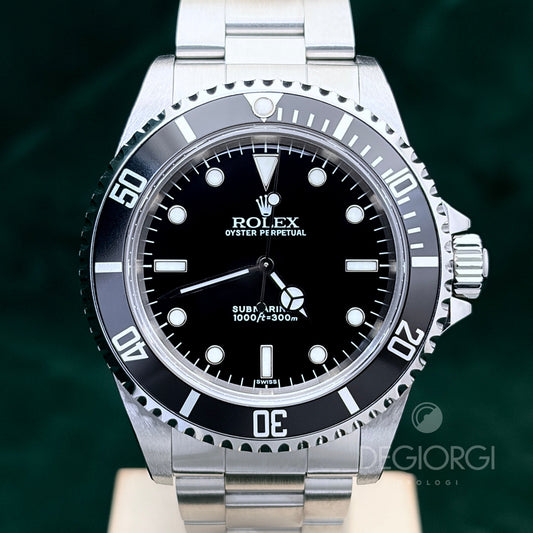 Rolex Submariner 14060 Oyster 40 mm Acciaio Swiss Only