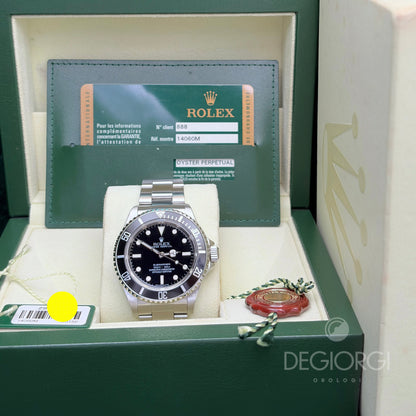Rolex Submariner 14060M RRR Card 40 mm Acciaio Nero