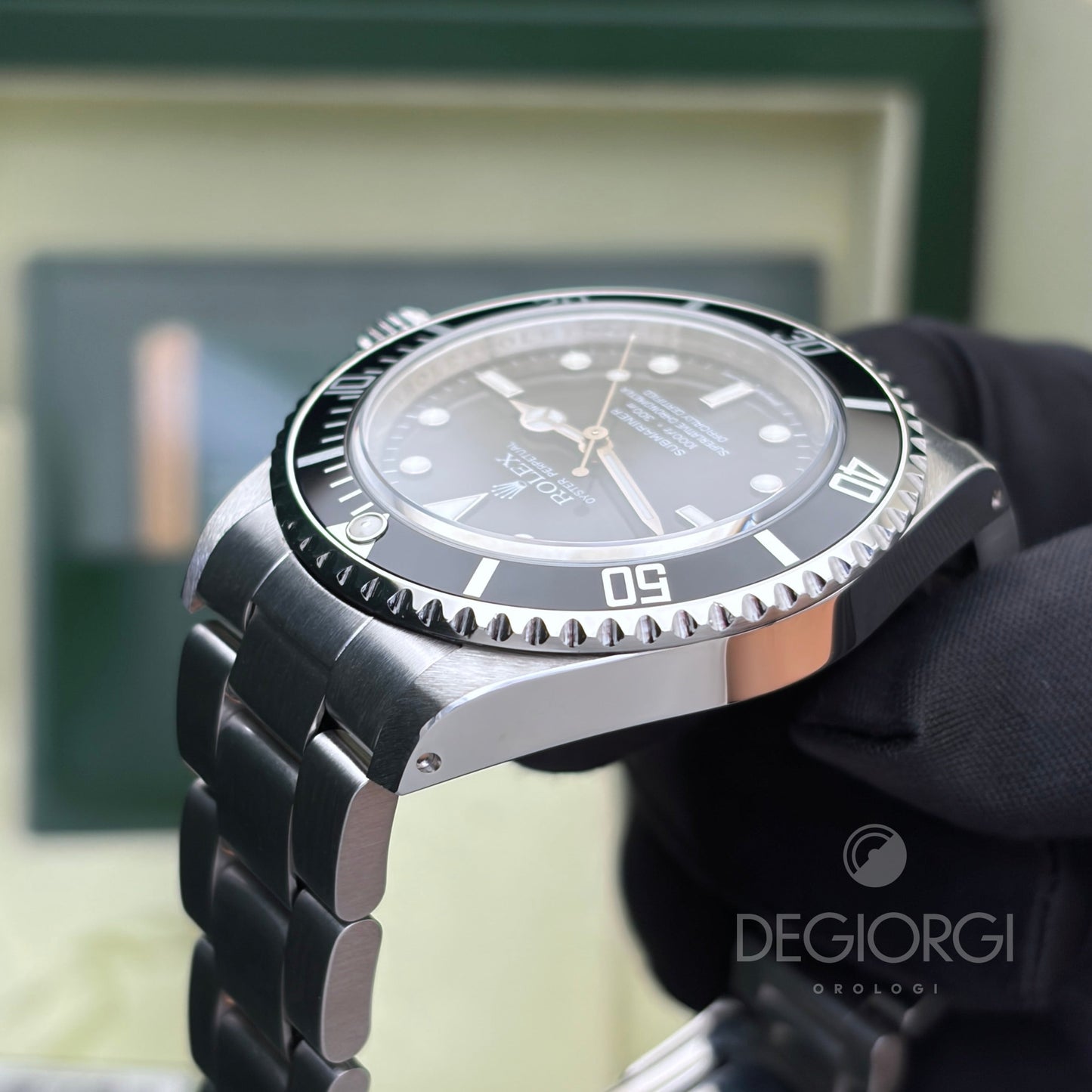 Rolex Submariner 14060M RRR Card 40 mm Acciaio Nero