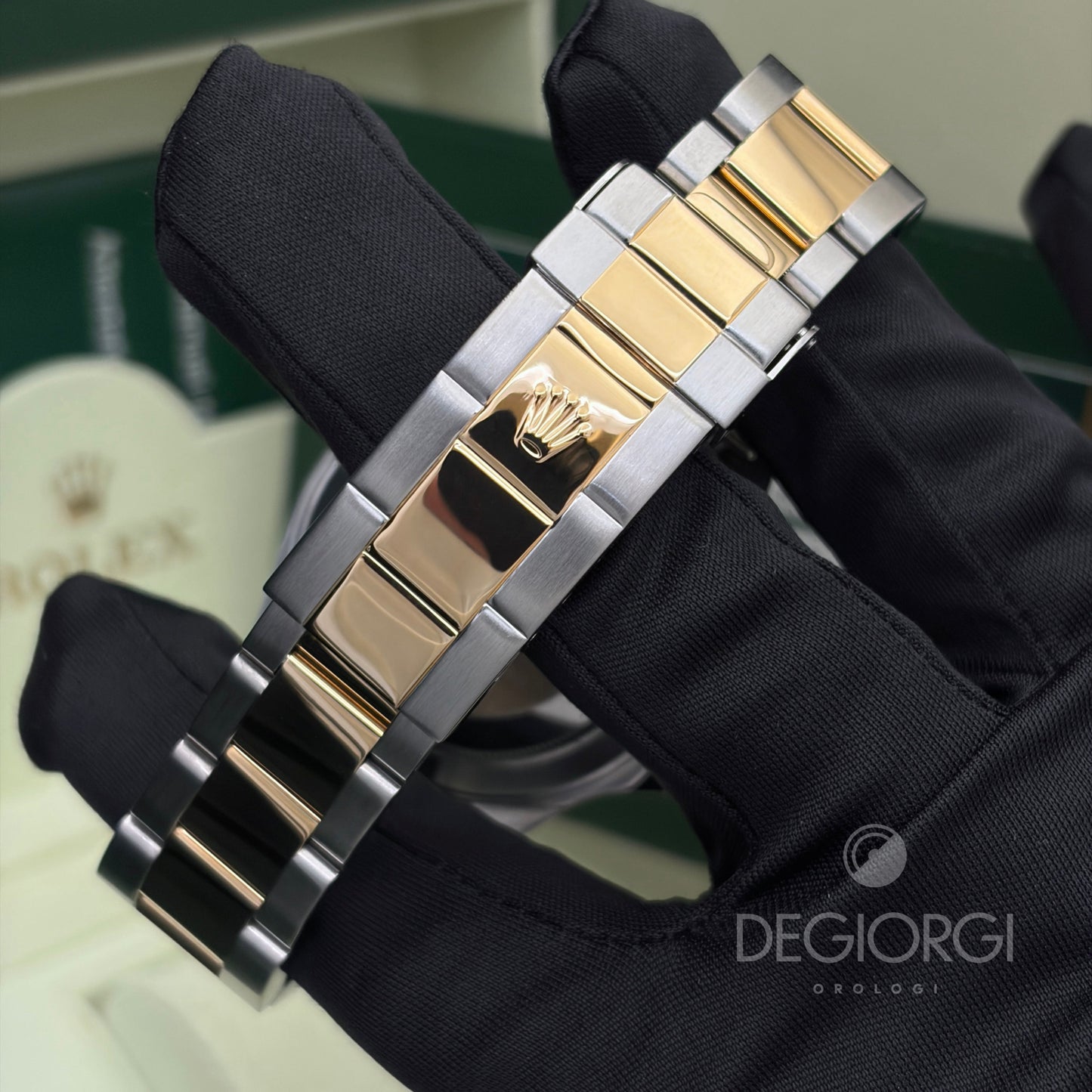 Rolex Submariner 16613 Oyster 40 mm Acciaio e Oro Giallo RRR Blu
