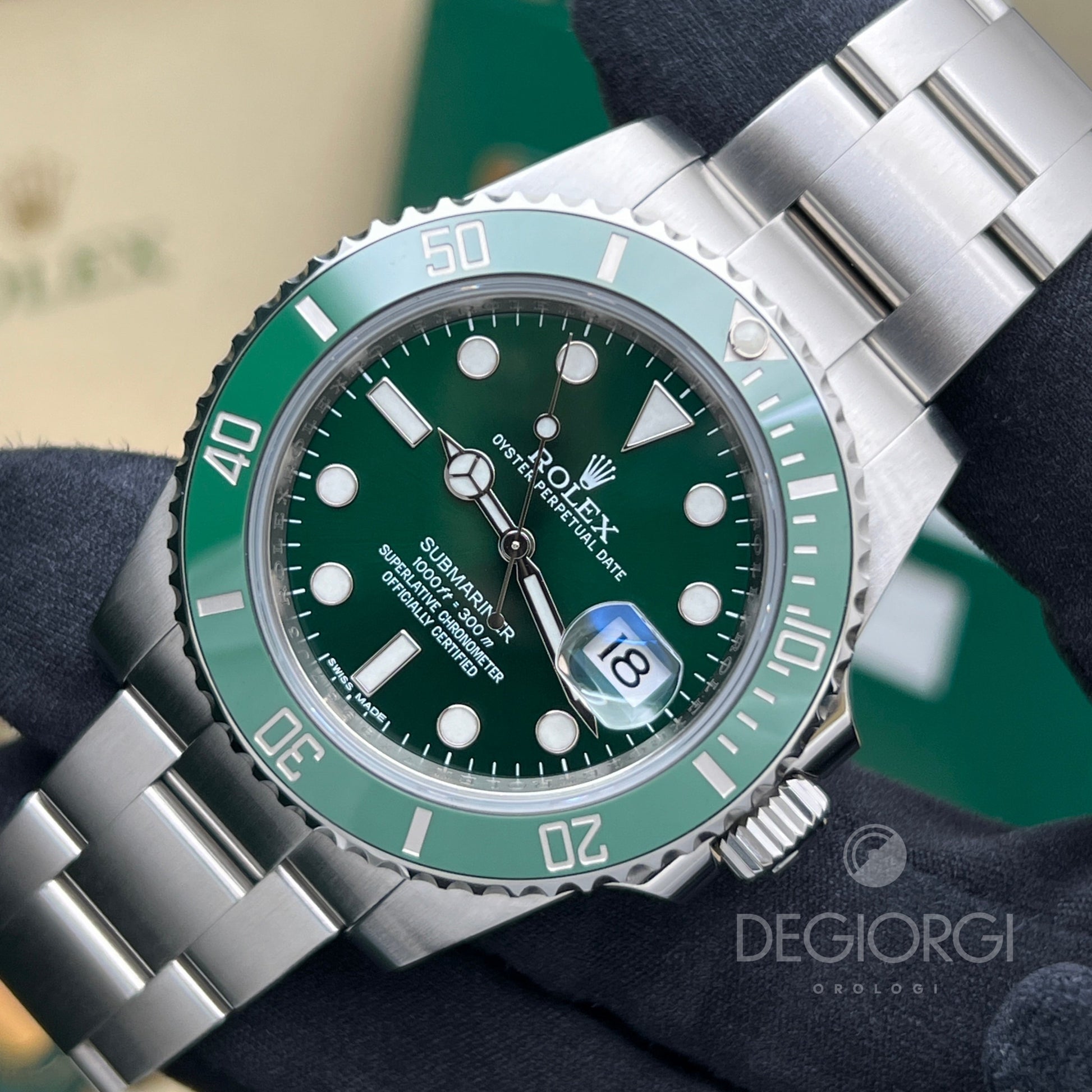Rolex Submariner Date 116610Lv Hulk