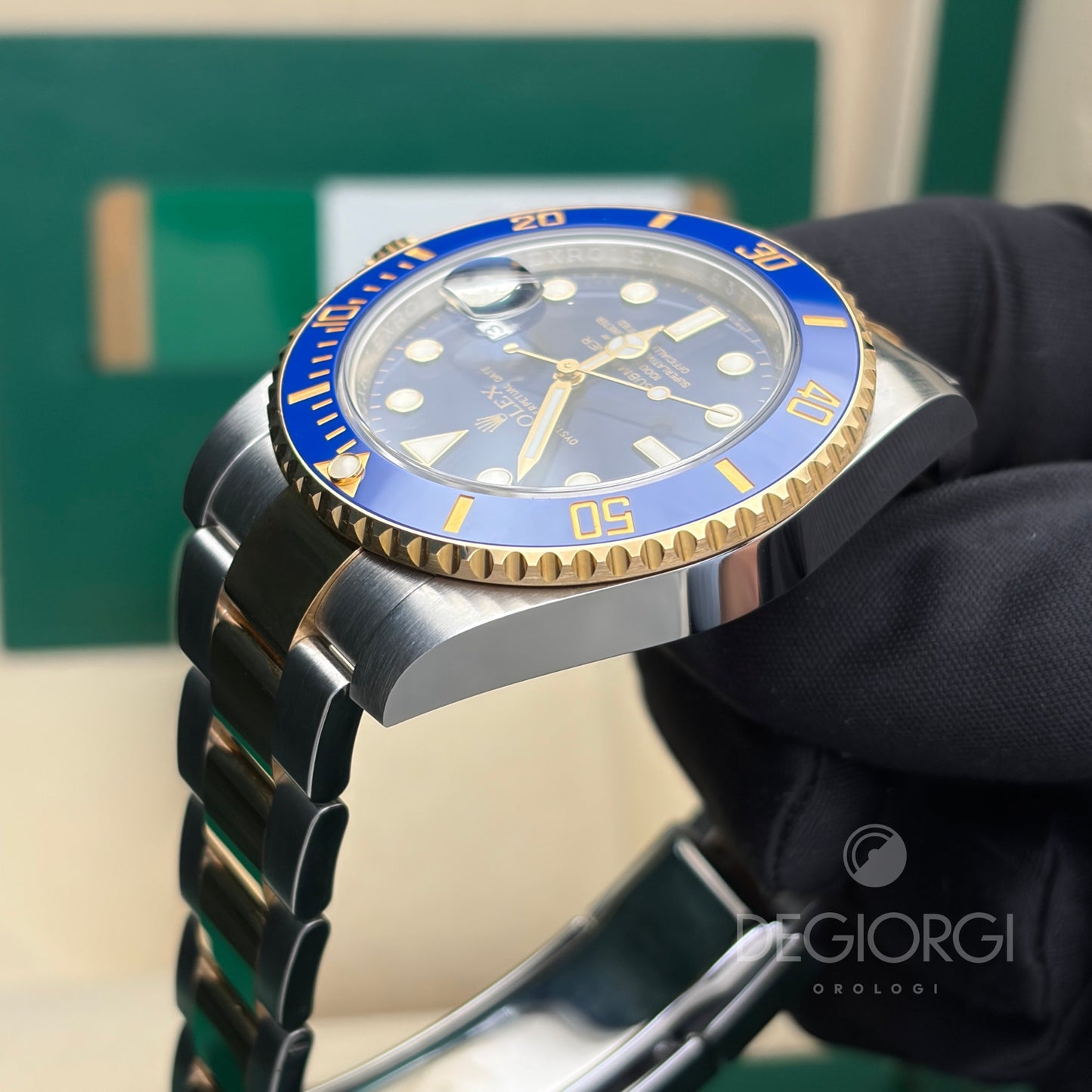Rolex Submariner Date 116613LB Ceramica Blu 40 mm Oyster