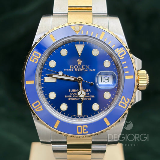 Rolex Submariner Date 116613LB Ceramica Blu 40 mm Oyster