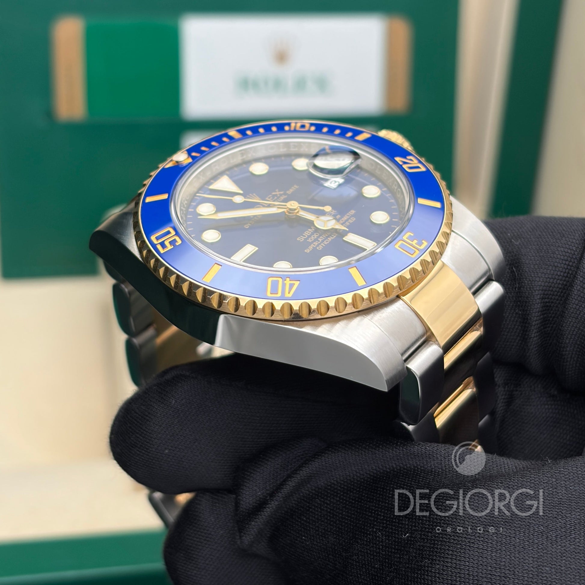 Rolex Submariner Date 116613LB Ceramica Blu 40 mm Oyster