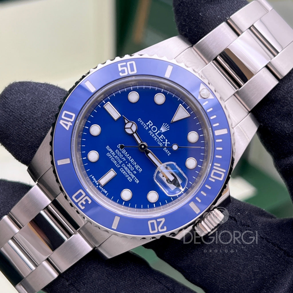 Rolex Submariner Date 116619Lb Puffo Oro Bianco