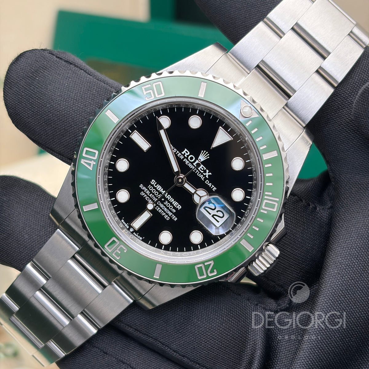 Rolex Submariner Date 126610LV Oyster 41 mm Ghiera Verde Starbucks