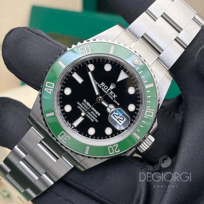 Rolex Submariner Date 126610LV Oyster 41 mm Ghiera Verde Starbucks