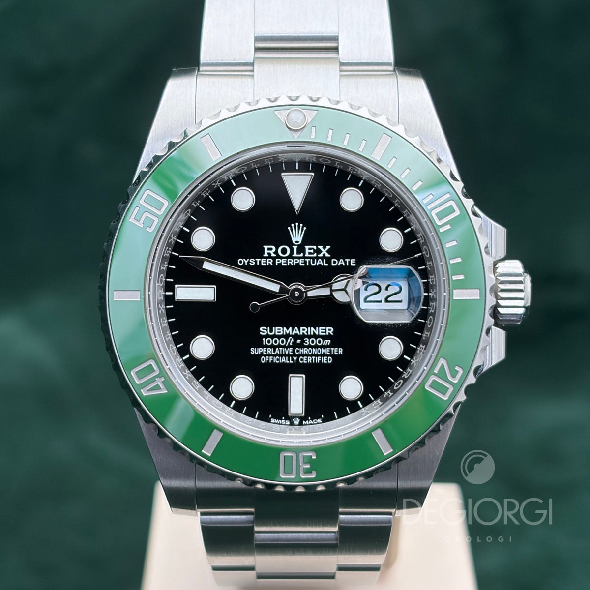 Rolex Submariner Date 126610LV Oyster 41 mm Ghiera Verde Starbucks