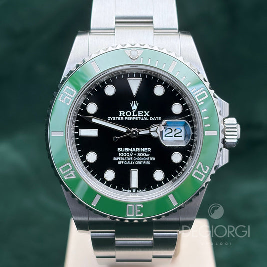 Rolex Submariner Date 126610LV Oyster 41 mm Ghiera Verde Starbucks