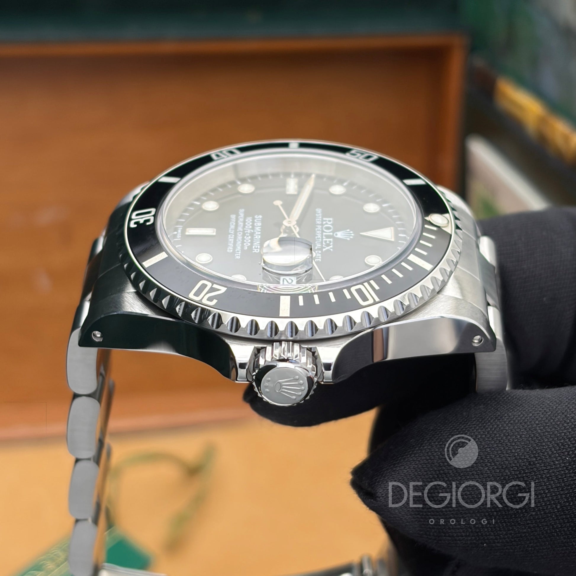 Rolex Submariner Date 16610 Swiss Only 40 mm Acciaio Nero