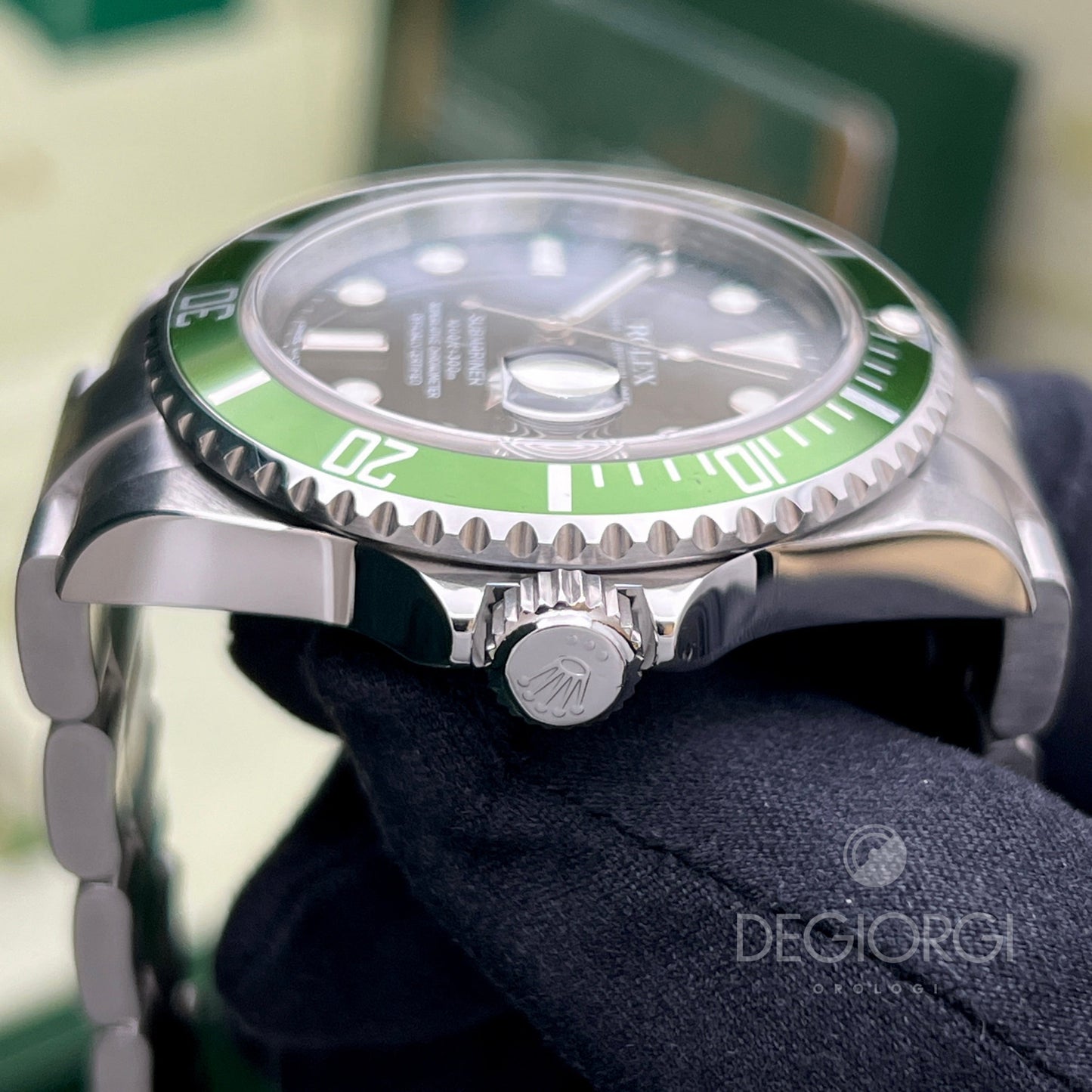 Rolex Submariner Date 16610Lv Kermit Rrr 2008