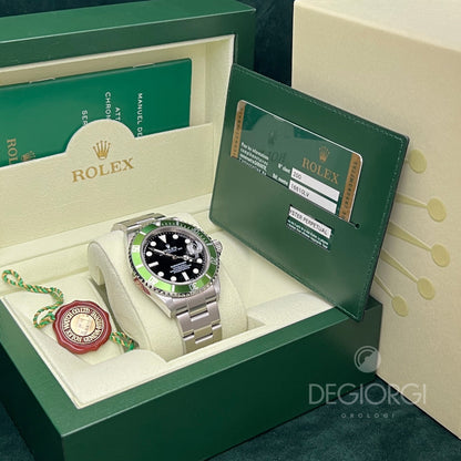 Rolex Submariner Date 16610Lv Kermit Rrr 2008