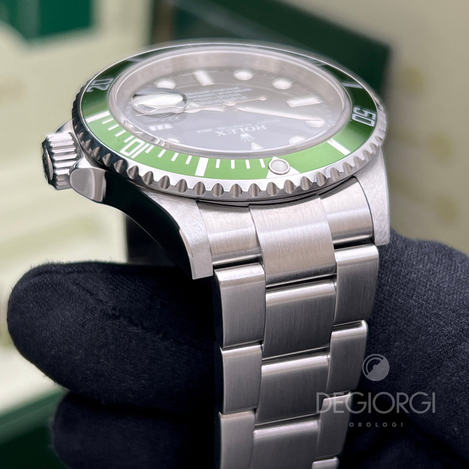 Rolex Submariner Date 16610Lv Kermit Rrr 2008