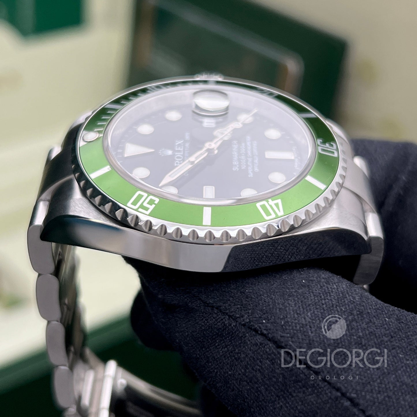 Rolex Submariner Date 16610Lv Kermit Rrr 2008