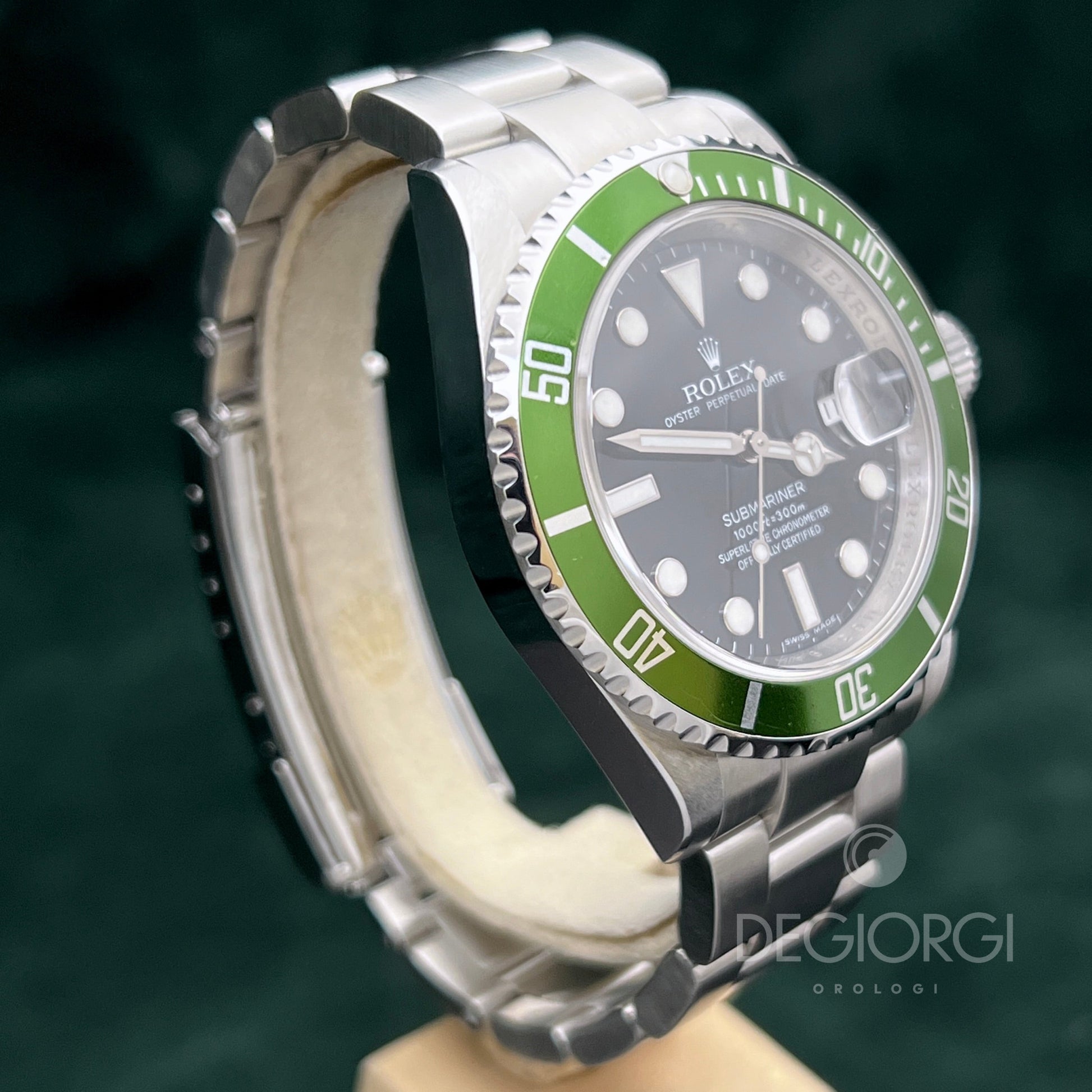 Rolex Submariner Date 16610Lv Kermit Rrr 2008