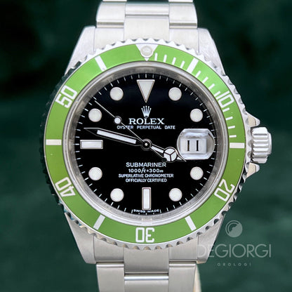 Rolex Submariner Date 16610Lv Kermit Rrr 2008