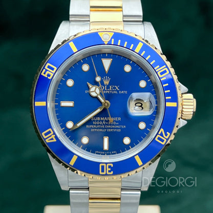 Rolex Submariner Date 16613 Blu