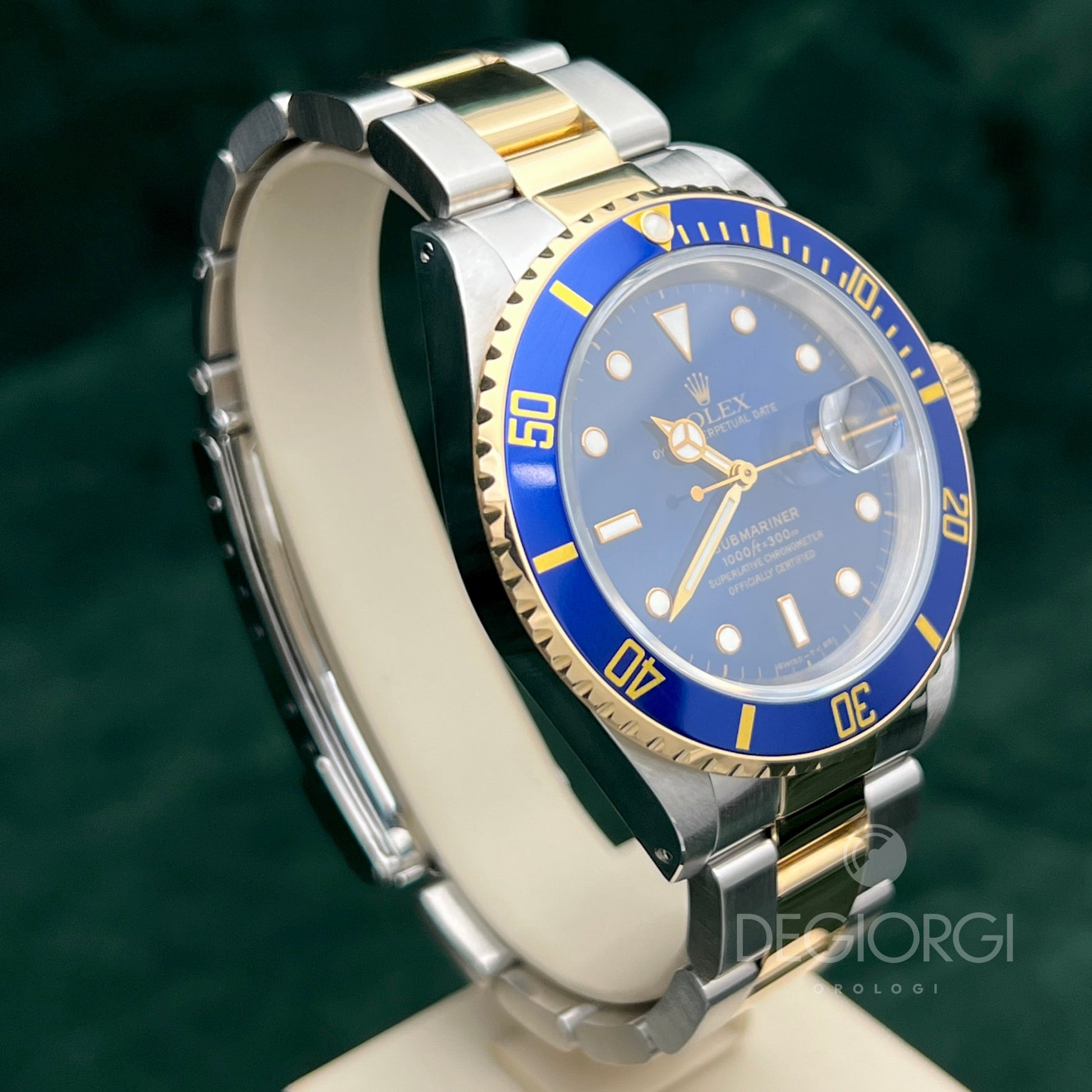 Rolex Submariner Date 16613 Blu