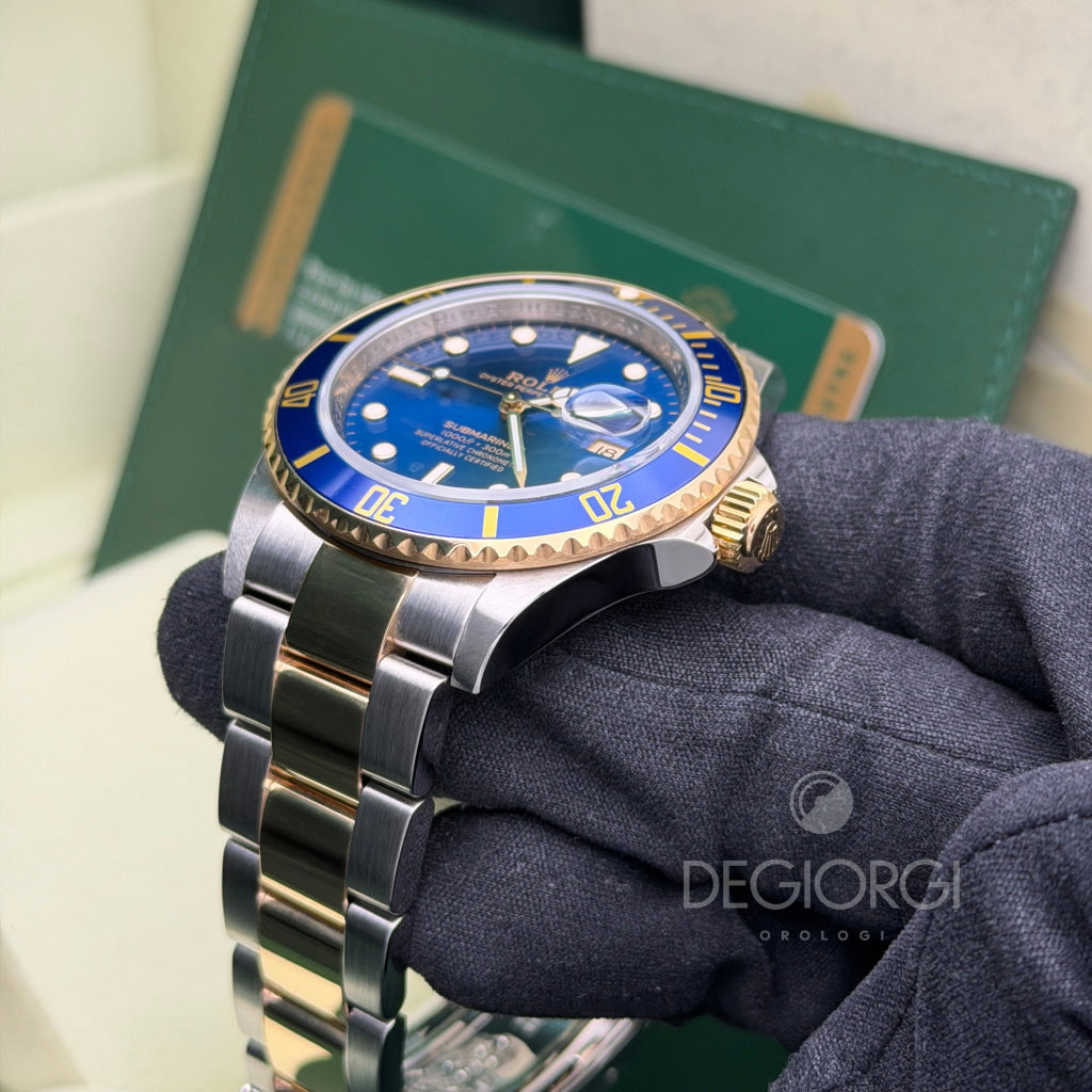Rolex Submariner Date 16613 Blu RRR 2008