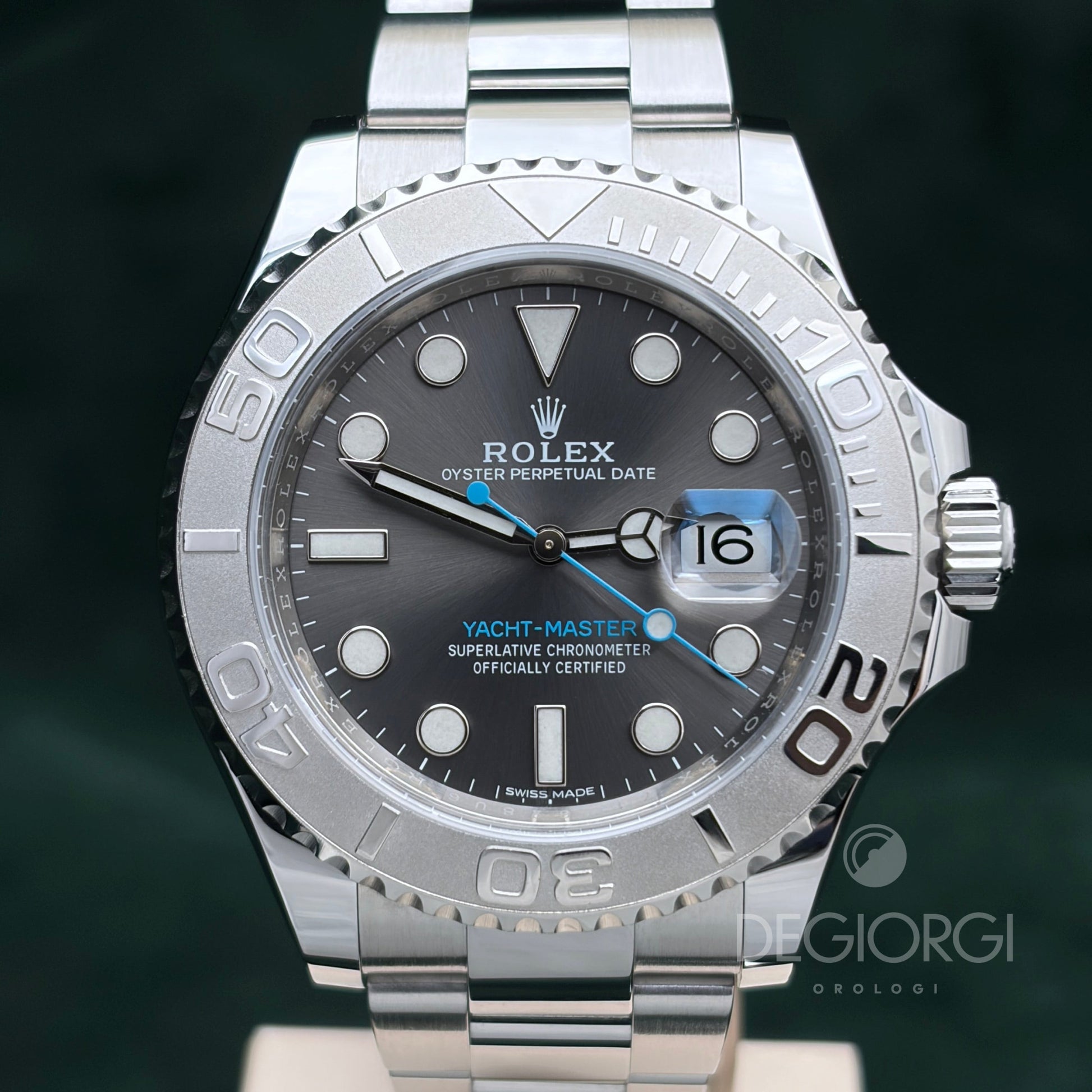 Rolex Yacht Master 116622 Oyster 40 mm Acciaio Rhodium