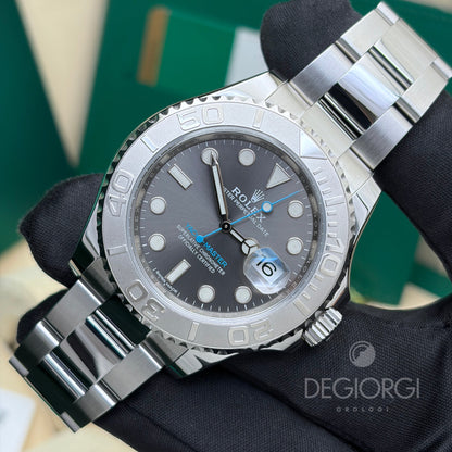 Rolex Yacht Master 116622 Oyster 40 mm Acciaio Rhodium