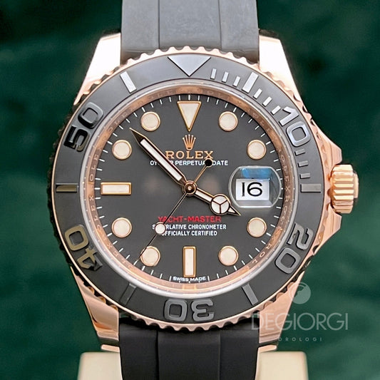 Rolex Yacht Master 116655 Everose Oysterflex