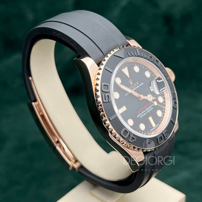 Rolex Yacht Master 116655 Everose Oysterflex