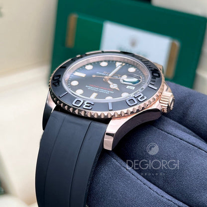 Rolex Yacht Master 116655 Everose Oysterflex