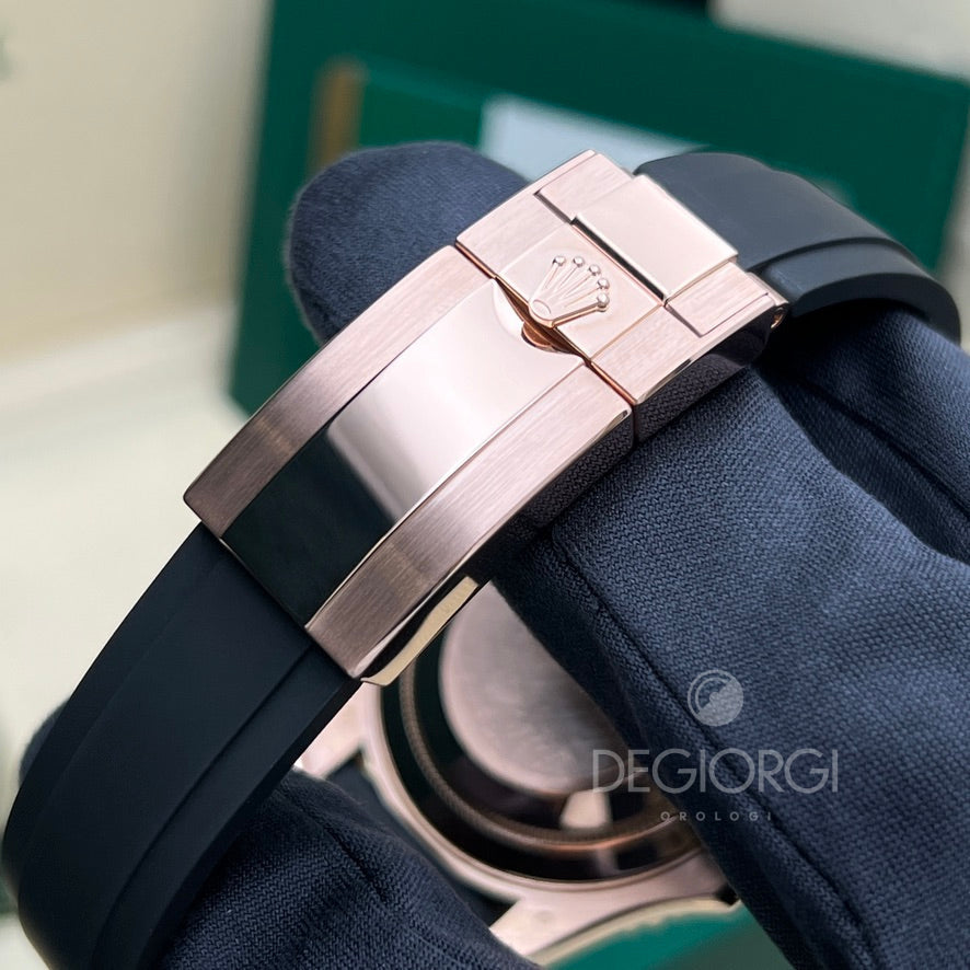 Rolex Yacht Master 116655 Everose Oysterflex