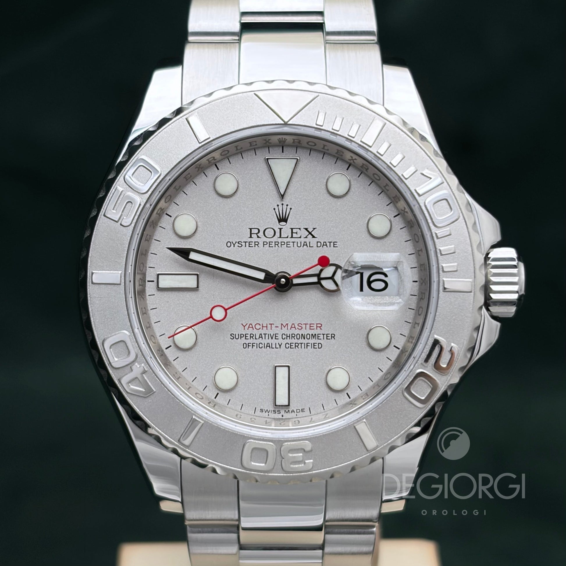 Rolex Yacht Master 16622 Oyster 40 mm Acciaio Rolesium